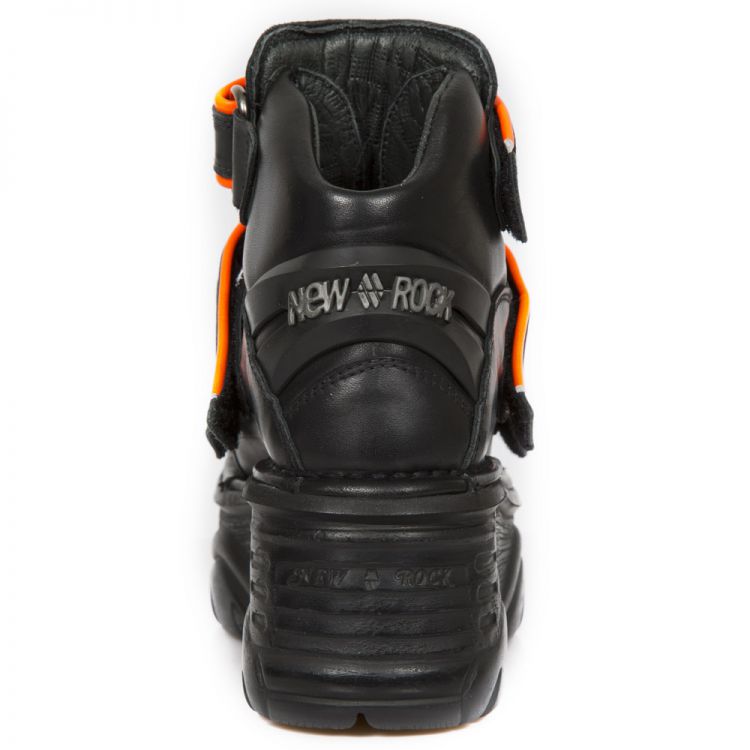  CRUST NEGRO, RIBETE FLUOR NARANJA, TURBO NEGRO New Rock M.1078-S2  7