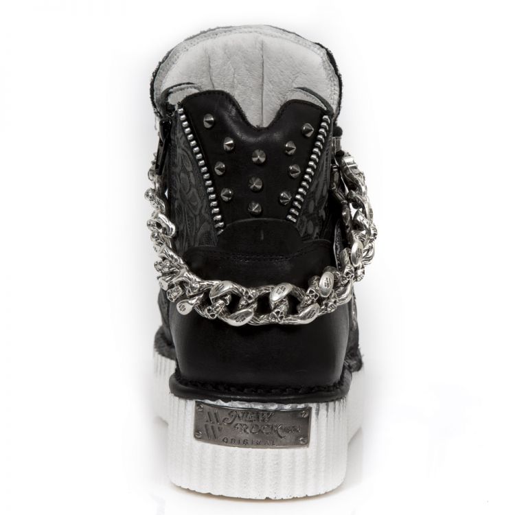 Кеды FLORAL NEGRO, CRUST NEGRO, FLORAL DENIM NEGRO, N New Rock M.CRP050-S1 Изображение 6