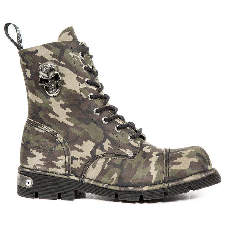  CAMUFLAJE VERDE PLANING NEGRO SIN COMFORT PL New Rock M.NEWMILI119-S4  1