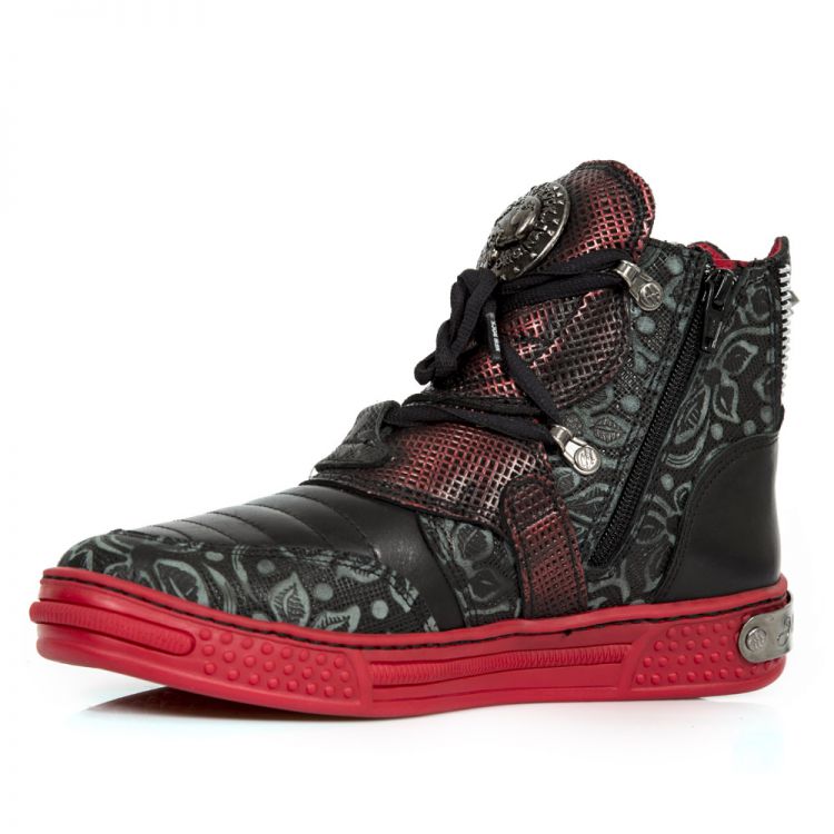  FLORAL NEGRO CRUST NEGRO BRUMA BOX METAL ROJO, 20 DAYS SERVICE TIME New Rock M.PS049-C7  5
