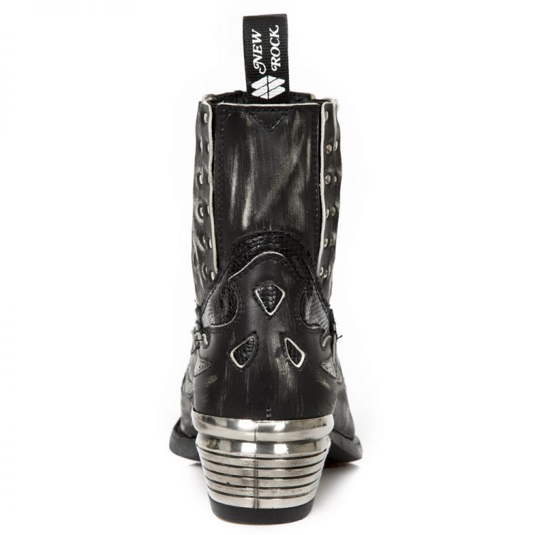  VINTAGE RASPADO NEGRO, PITONE NEGRO, WEST NEGRO New Rock M.WST047-S2  6