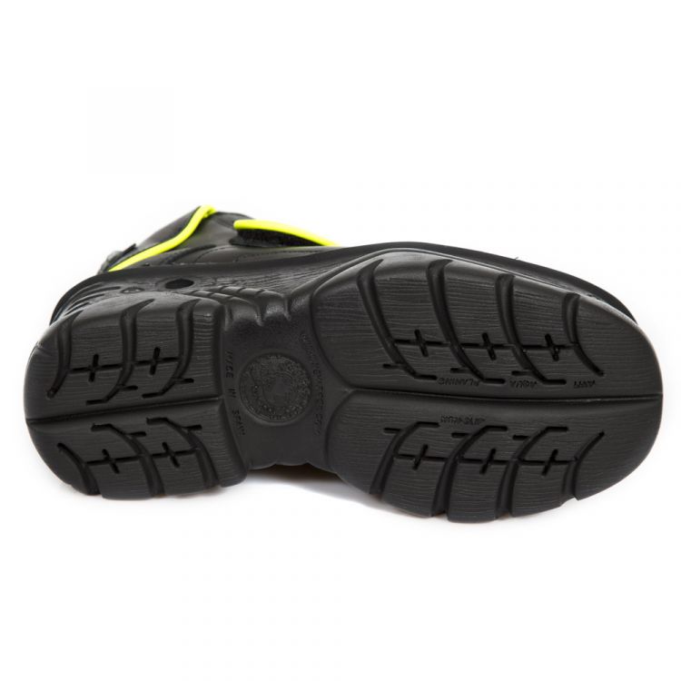  M.1077-S1 CRUST NEGRO, RIBETE FLUOR AMARILLO, TURBO NEGRO New Rock M.1077-S1  7