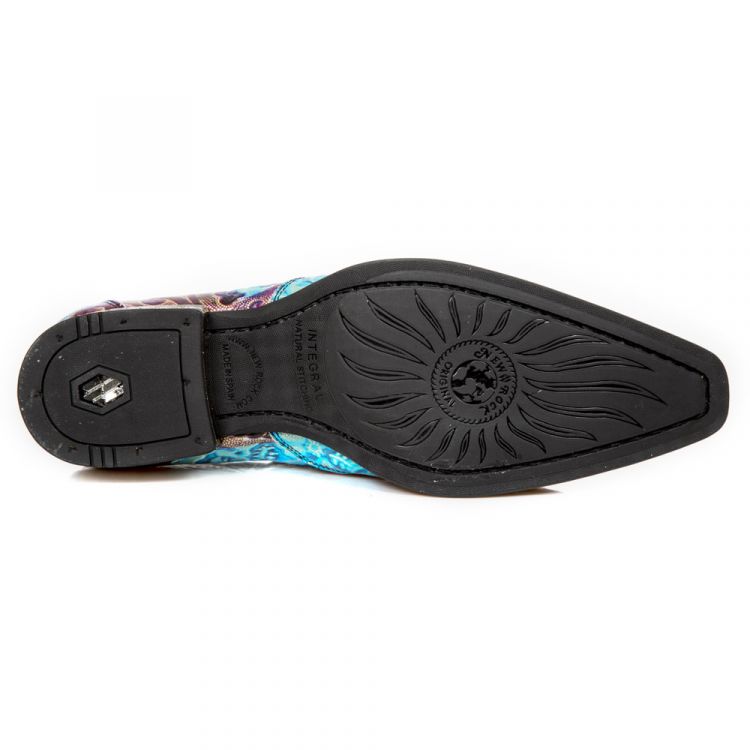 M.NW2288-S30 VINTAGE FLOWER TIKI VIP1 GUM NEGRO TAC ACERO TA New Rock M.NW2288-S30  7