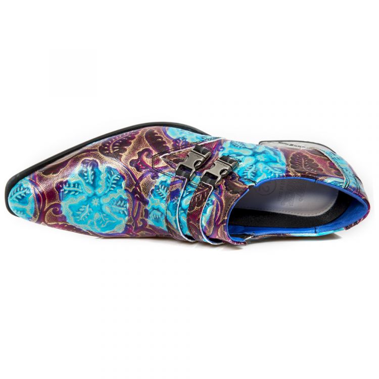  M.NW2288-S30 VINTAGE FLOWER TIKI VIP1 GUM NEGRO TAC ACERO TA New Rock M.NW2288-S30  8