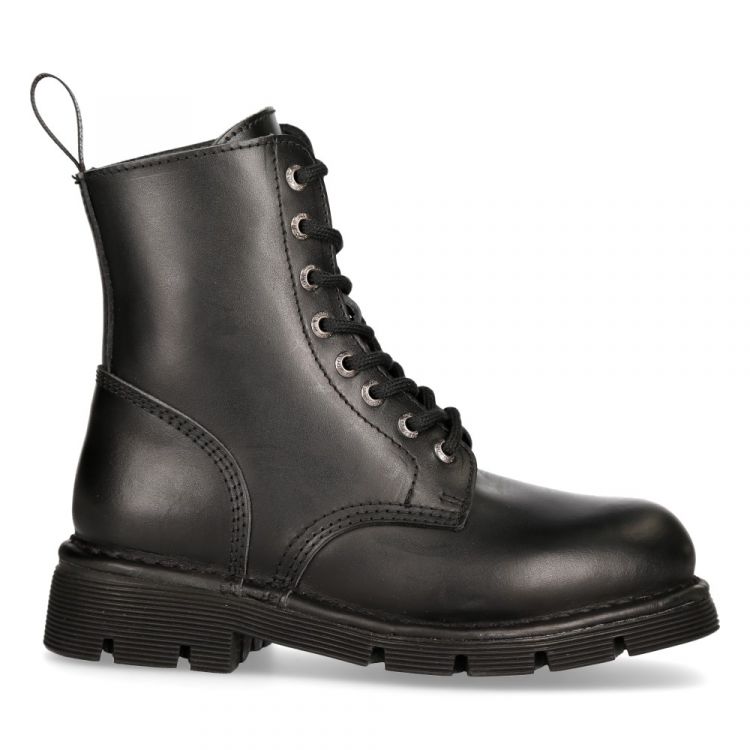  M.MILI084N-S2 ANILIN NEGRO, PLANING NEGRO SIN (SIN FORRO SIN CREMALLERA) New Rock M.MILI084N-S2  2
