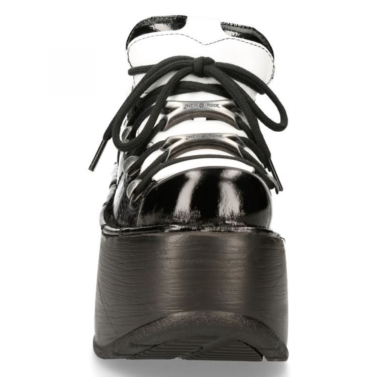 M-120N-S49 CHAROL ARRUGADO NEGRO, CHAROL ARRUGADO NEGRO, NAPA BLANCA, MARTE NEGRO New Rock M.120N-S49  4