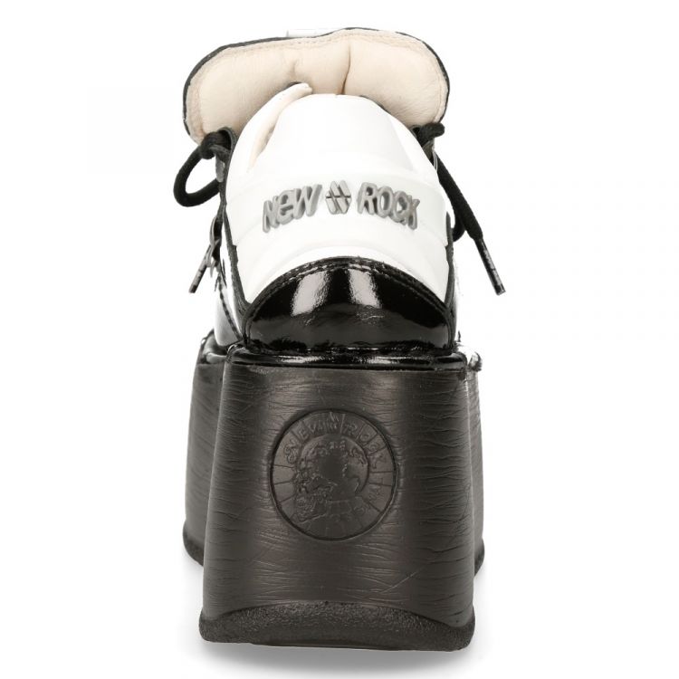  M-120N-S49 CHAROL ARRUGADO NEGRO, CHAROL ARRUGADO NEGRO, NAPA BLANCA, MARTE NEGRO New Rock M.120N-S49  6