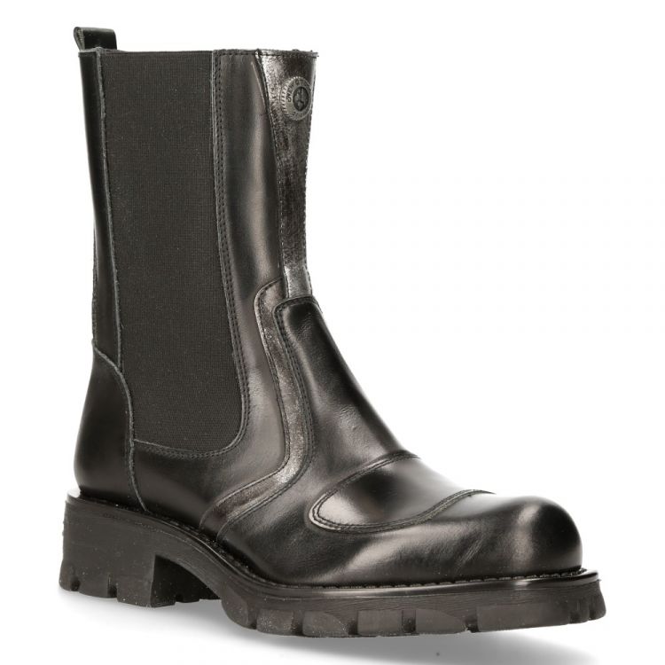  M-7673-C2 ITALI NEGRO, ANTIK NEGRO, BOX PLANE, MOTORCYCLE NEGRO New Rock M.7673-C2  3