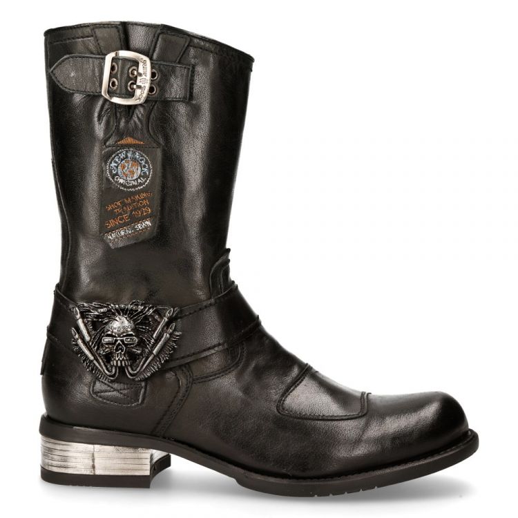 Сапоги M-GY07C-C2 BUFO NEGRO, GUM GY 710 NEGRO TACON M2 ACERO New Rock M.GY07C-C2 Изображение 2