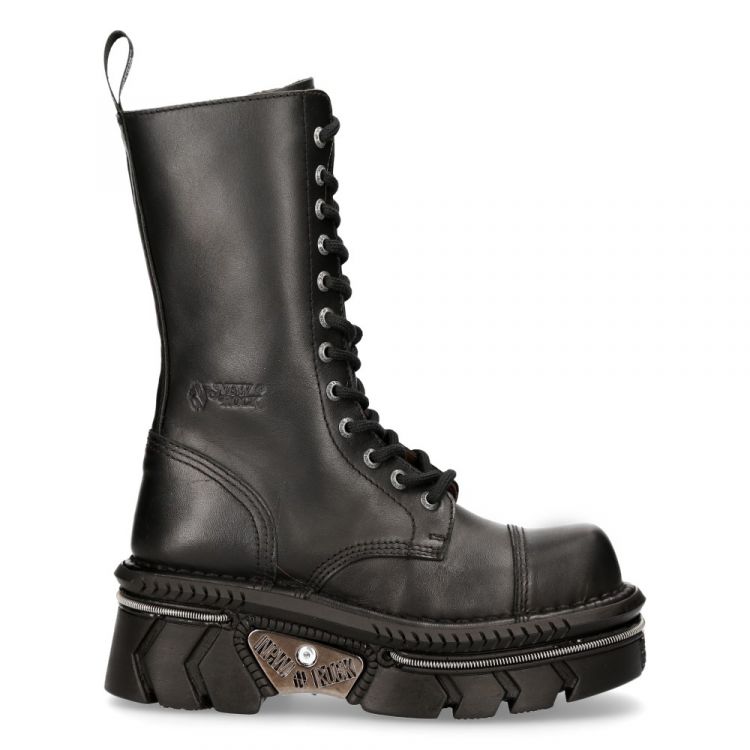  M.MILI211-S1 CRUST NEGRO, TECHNO NEGRO ACERO New Rock M.MILI211-S1  2