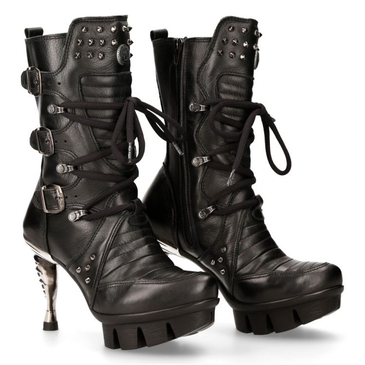  M.NEOPUNK004-S2 LUXOR NEGRO, NEOPUNK NEGRO TACON MAXI ACERO New Rock M.NEOPUNK004-S2  1