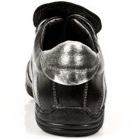 Туфли NOMADA NEGRO, BOX PLANE, CHEYENNE CEMENTO, RIVETE GRI New Rock M.8160-S1 - маленькая картинка