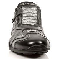 Ботинки NOMADA NEGRO, CHEYENNE CEMENTO, BOX PLANE, ABS NEGRO New Rock M.8162-S1 - маленькая картинка