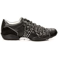Туфли REVES NEGRO,ITALI NEGRO, ITALI NEGRO, ABS NEGRO New Rock M.8169-S1 - маленькая картинка