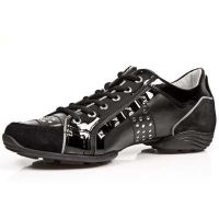 Ботинки ANTE NEGRO, ITALI NEGRO, ABS NEGRO New Rock M.8172-R1 - маленькая картинка