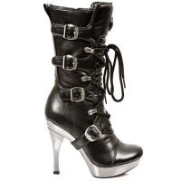 Сапоги BOX NEGRO, PLATAFORMA ACERO TACON AGUJA New Rock M.5273-S1 - маленькая картинка