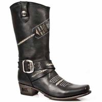 Сапоги ITALI NEGRO, SUELA REVES SPAY; B35V35 (P.CUADRADA) New Rock M.GY202-S1 - маленькая картинка