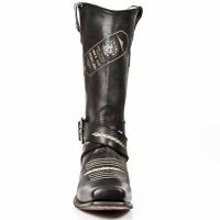 Сапоги ITALI NEGRO, SUELA REVES SPAY; B35V35 (P.CUADRADA) New Rock M.GY202-S1 - маленькая картинка