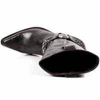 Сапоги ITALI NEGRO, SUELA REVESS 5mm, SPAY, H BKV 126 FINA New Rock M.GY301-S1 - маленькая картинка
