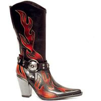  ITALI NEGRO Y LUX FUEGO, BULL NEGRO TACON ACERO - 