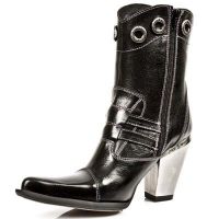 Ботильоны NOMADA NEGRO, BULL ACERO New Rock M.7920-S1 - маленькая картинка