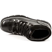 Ботинки ITALI NEGRO, VOLOUR NEGRO, PLANING NEGRO SIN New Rock M.356-S1 - маленькая картинка