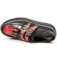 Ботинки FLORENTIC NEGRO, PULIK FUEGO, CREPE NEGRO New Rock M.2406-C1 - маленькая картинка