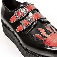 Ботинки FLORENTIC NEGRO, PULIK FUEGO, CREPE NEGRO New Rock M.2406-C1 - маленькая картинка