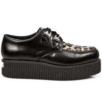  NOMADA NEGRO, PELO LEOPARDO, CREPE NEGRO - 