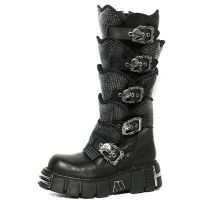  ITALI NEGRO GOMA PUNTOS NOMADA NEGRO TOWER NEGRO ACERO - 