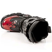 Сапоги ITALI NEGRO FLORENTIC ROJO REACTOR NEW ORIFICIO New Rock M.145-C1 - маленькая картинка