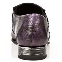  ARCILLA LILA VIP 1 NEGRO SUELA ACERO TACON VIP ACE New Rock M.2246-C3 -  
