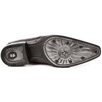  ARCILLA LILA VIP 1 NEGRO SUELA ACERO TACON VIP ACE New Rock M.2246-C3 -  