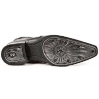 Туфли ARCILLA BEIG VIP 1 NEGRO SUELA ACERO TACON VIP ACE New Rock M.2260-C5 - маленькая картинка