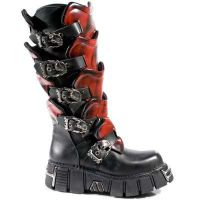  ITALI NEGRO, PULIK ROJO TOWER NEGRO ACERO - 