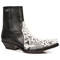 Ботинки SER NATURAL REAL, ITALI NEGRO, SUELA SPAY New Rock M.7725-S1 - маленькая картинка