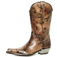  SERPIENTE HAITI MARRON, WEST MARRON ACERO - 