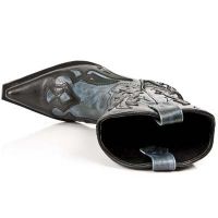 Сапоги BUFALO NEGRO ARCILLA JEANS WEST NEGRO ACERO T AC New Rock M.7921-C10 - маленькая картинка