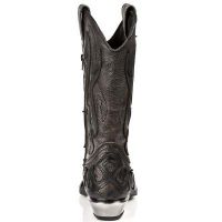 Сапоги BUFALO NEGRO ARCILLA CUERO WEST NEGRO ACERO T ACE New Rock M.7921-C12 - маленькая картинка