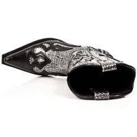 Сапоги NOMADA NEGRO, SERPIENTE ACERO-NEGRO, WEST NEGRO AC New Rock M.7921-C2 - маленькая картинка