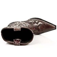  NOMADA MARRON PITON CANADA, WEST MARRON ACERO T.AC New Rock M.7921-C7 -  