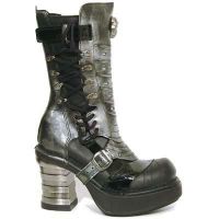  ITALI NEGRO CHAROL NEGRO BOX PLANE PLAT NRK NEG BA - 