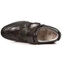 Туфли BUFALO MORO GALIA MARRON CHEYENNE MORO TPU NEG SNO New Rock M.8401-C1 - маленькая картинка