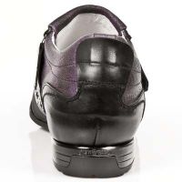 Туфли ARCILLA LILA BOX PLANE ITALI NEGRO TPU NEGRO SNOB New Rock M.8401-C2 - маленькая картинка