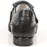 Туфли ARCILLA JEANS BOX PLANE ITALI NEGRO TPU NEGRO SNOB New Rock M.8401-C6 - маленькая картинка