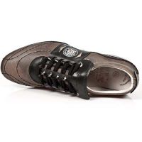 Туфли ALASKA CAMEL ITALI NEGRO NOMADA NEGRO TPU SNOB T A New Rock M.8403-C3 - маленькая картинка