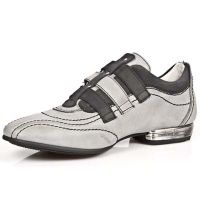 Туфли GALIA GRIS TROPICAL MARINO TPU NEGRO SNOB T ACERO New Rock M.8407-C1 - маленькая картинка