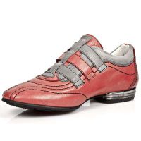 Туфли GALIA ROJO GALIA PERLA TPU NEGRO SNOB TACON ACERO New Rock M.8407-C2 - маленькая картинка