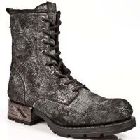 Ботинки TANGA MARRON MOTOROCK MARRON TACON COBRE New Rock M.MR001-C2 - маленькая картинка