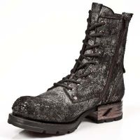 Ботинки TANGA MARRON MOTOROCK MARRON TACON COBRE New Rock M.MR001-C2 - маленькая картинка